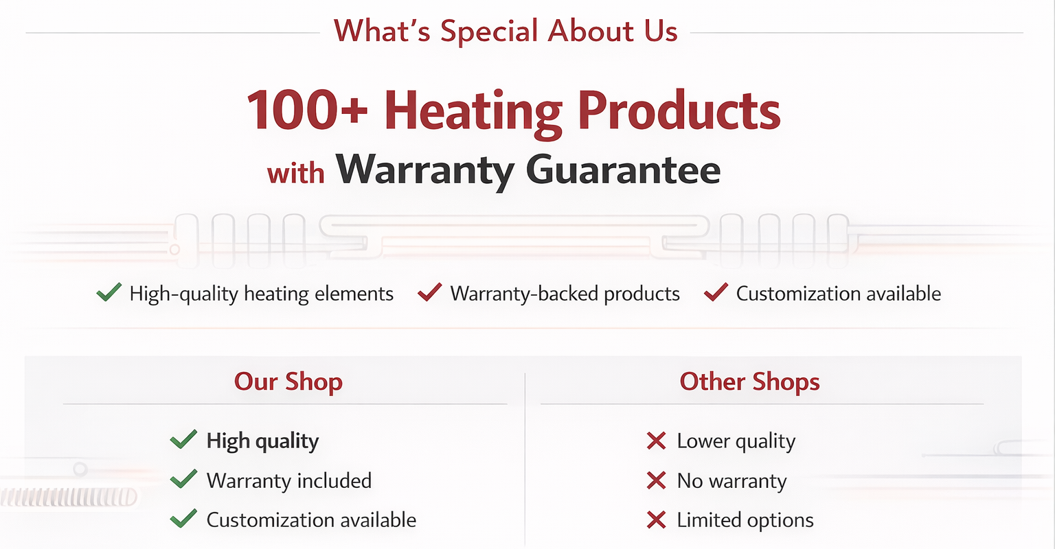 3 Phase Calorifier Heater Element 9kW 415V 450mm Square Flange ...