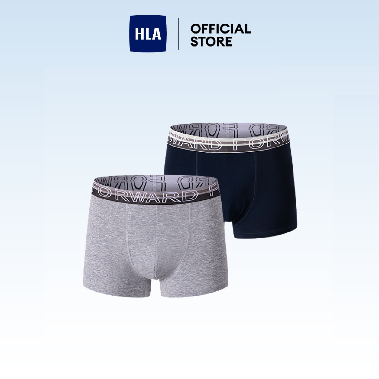 [New Arrival] HLA (2pcs) Soft Breathable Boxer Underwear Men (4 Styles ...