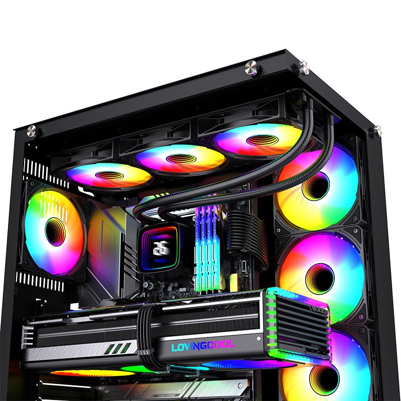 LOVINGCOOL 240 / 360 (HK) MAGIC DIGITAL WHITE ARGB CPU Water Cooler ...