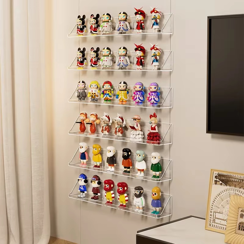 Wall Mounted Transparent Display Rack - Rak Pameran Acrylic untuk Blind ...
