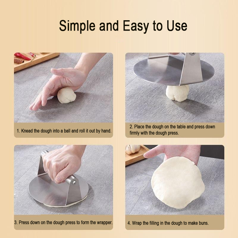 Stainless Steel Smash Burger Press Hamburger Patties Household Hand ...