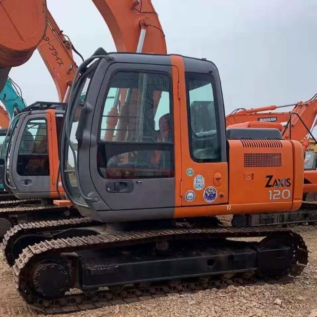 Hitachi Zaxis 120 ZX120 ZX120-1 Excavator Sticker Mesin Stiker 挖掘机神手贴纸 ...