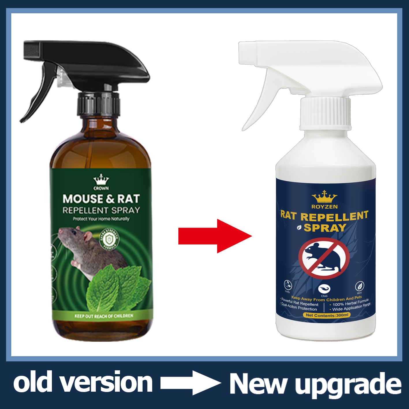 Rat Repellent Spray Ubat Tikus Penghalau Tikus Rat Poison Mouse ...