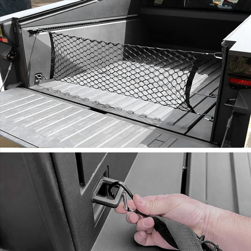 Universal Car Trunk Net Trunk Net Bag Double layer Net Pocket Pickup ...