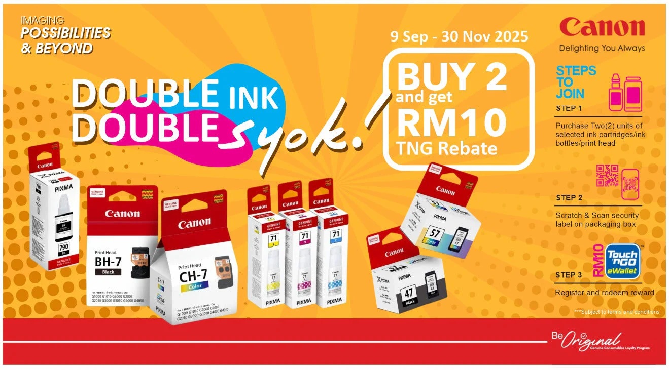 Canon PG-47 / CL-57 / CL-57S Ink Cartridges Genuine Replacement For ...