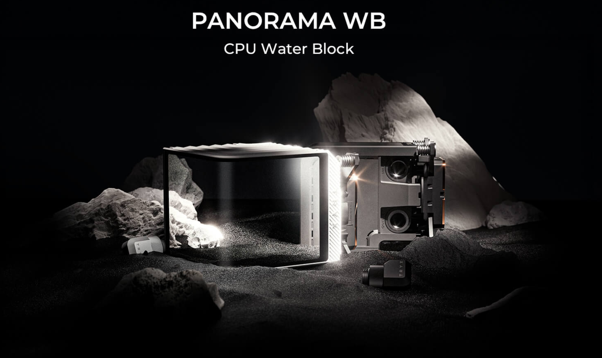 # TRYX PANORAMA Customized Liquid Cooling Water Block # [ BLACK / WHITE ...