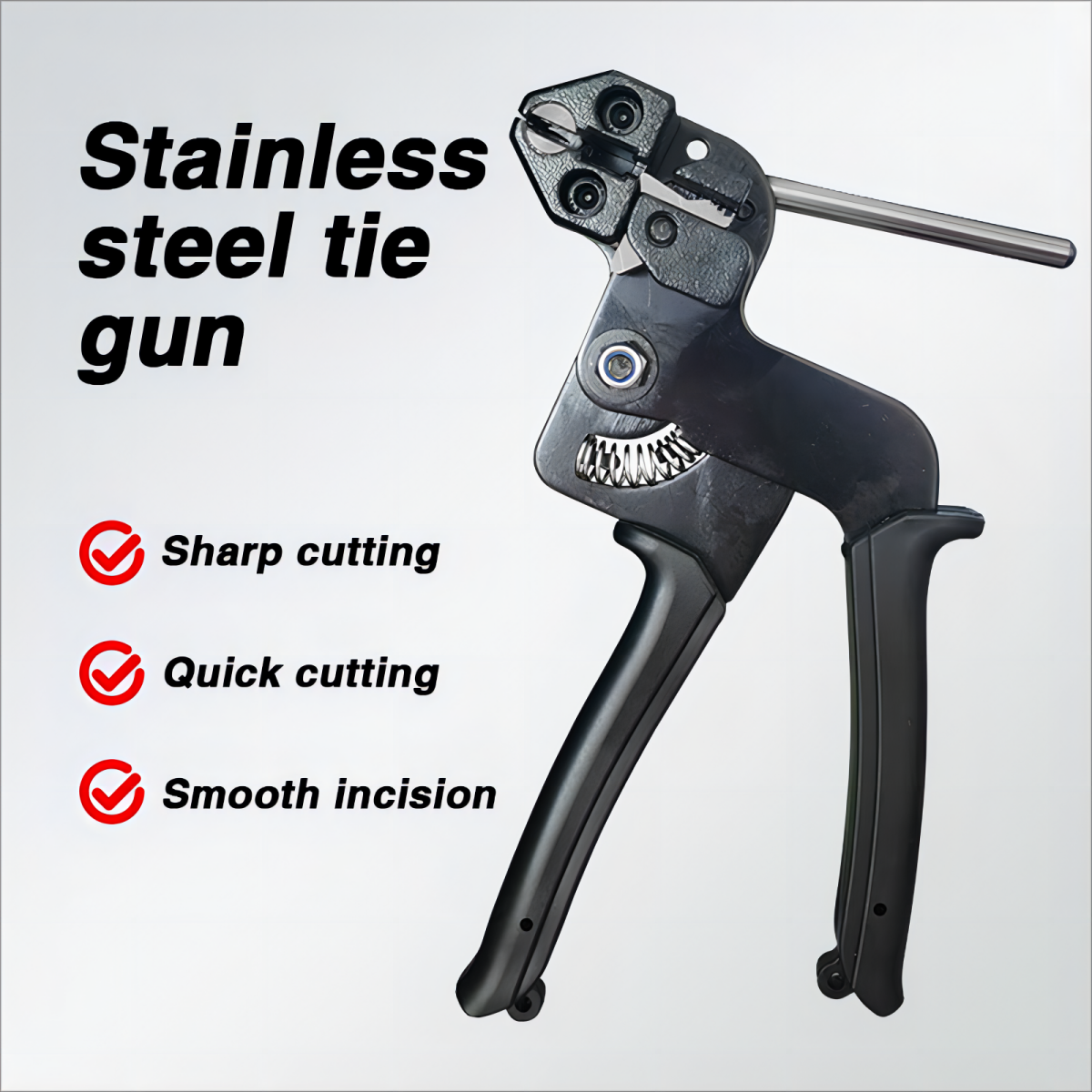 Cable Tie Pliers Stainless Steel Cable Tie Locking Fasten Hand Tool ...