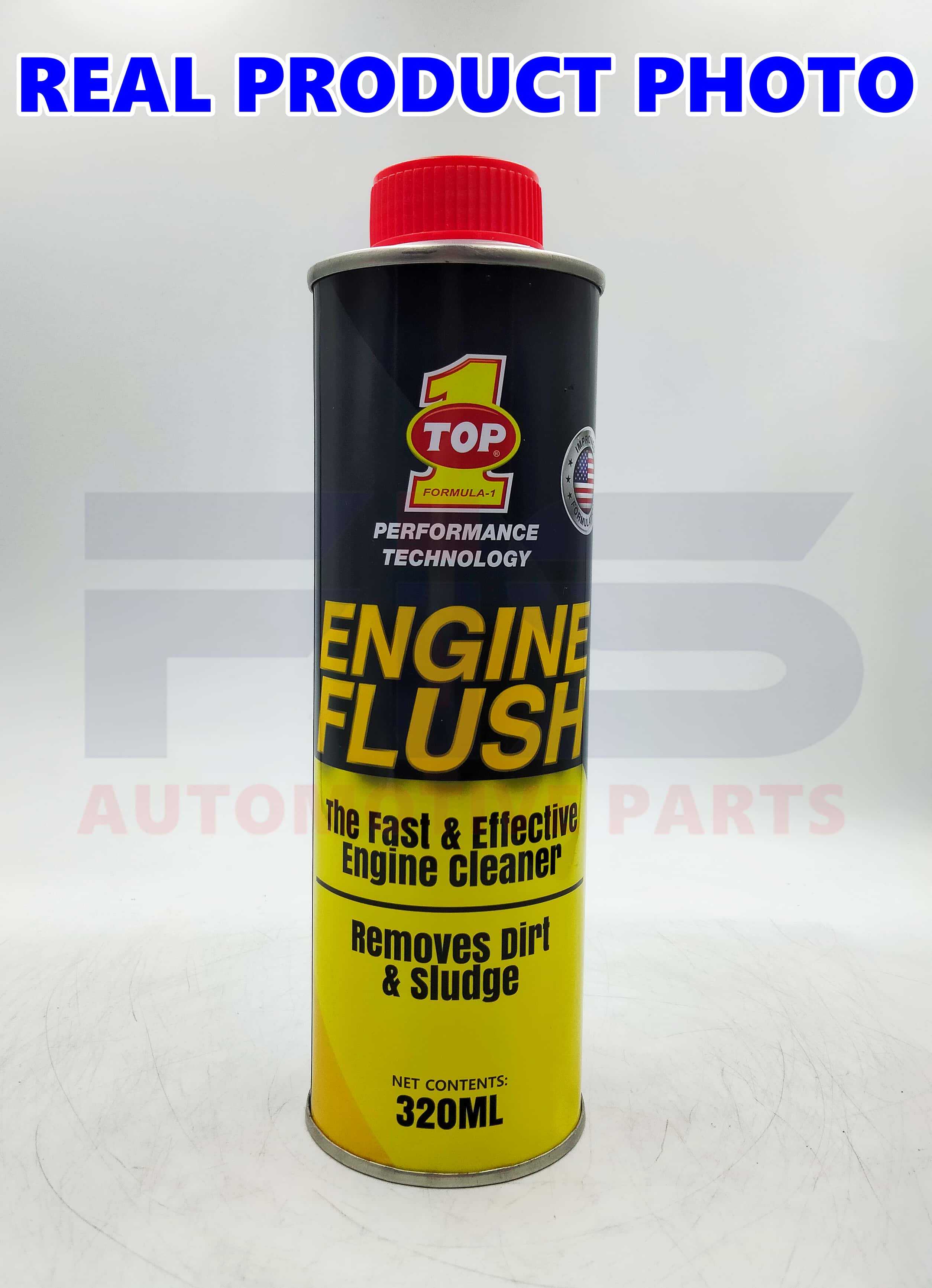 TOP FIS TOP1 Engine Flush Car Truck Motorcycle Machine 320ml Ubat Cuci ...