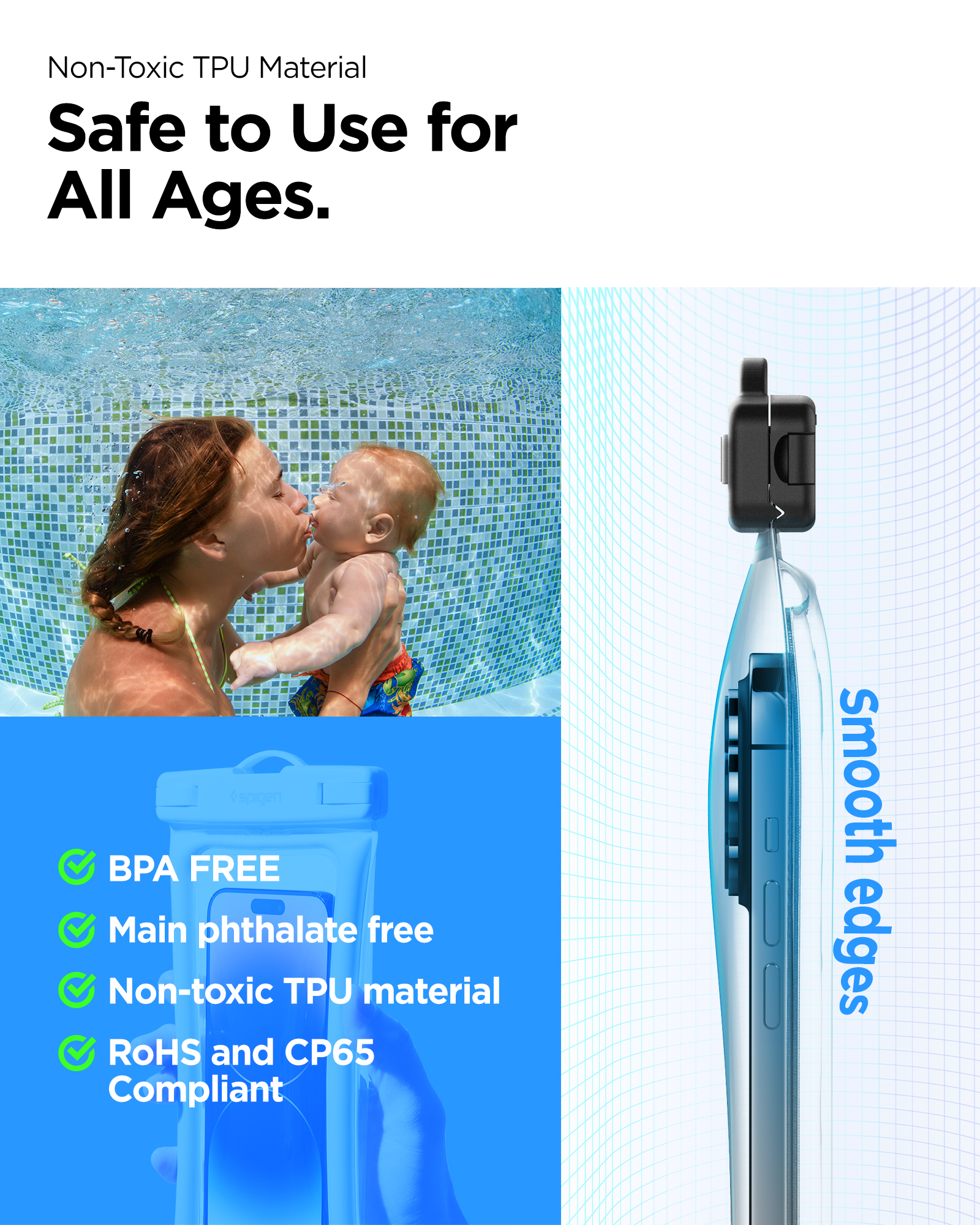 Spigen Aqua Shield A610 Waterproof Floating Phone Case Waterproof ...