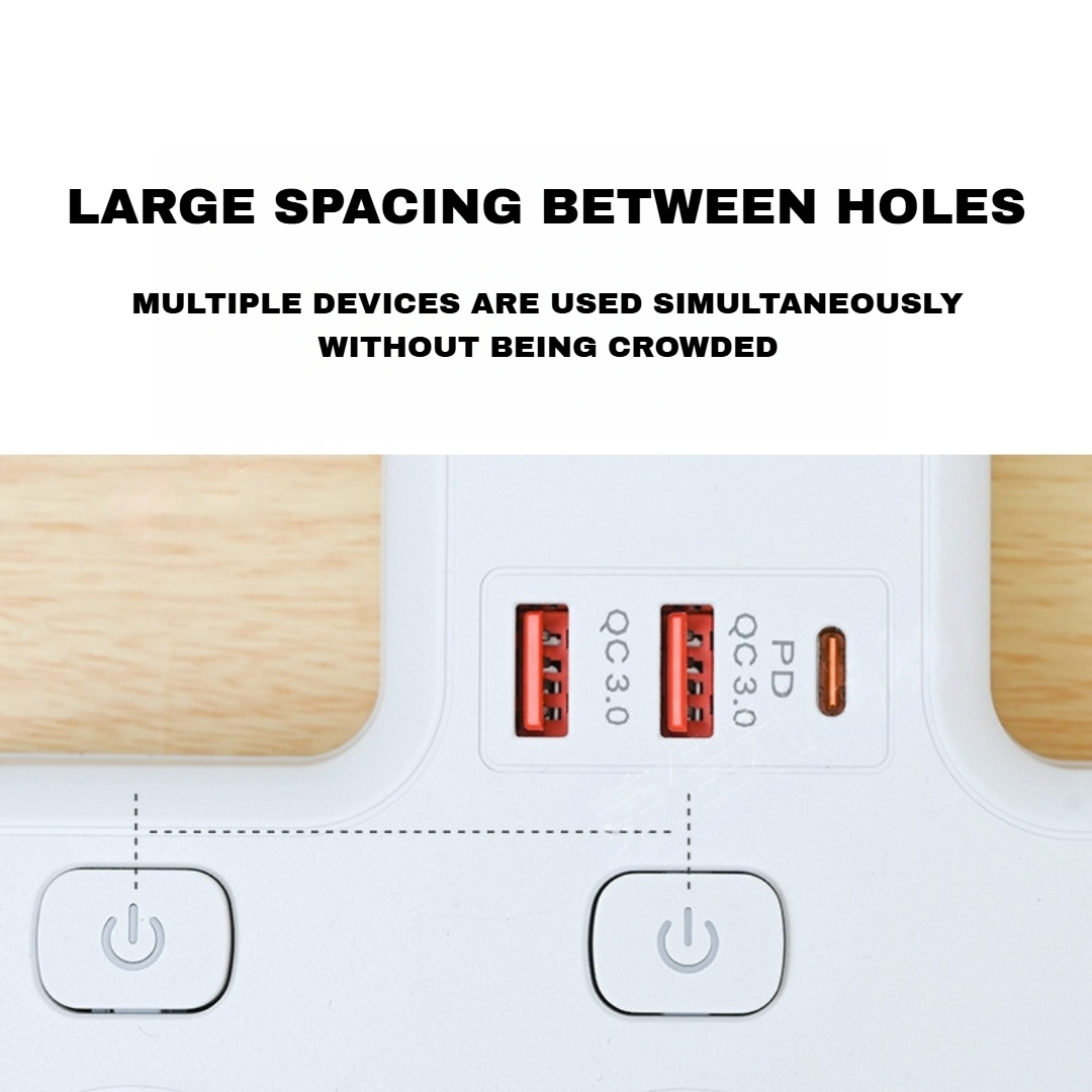 T-Adaptor Soket Plug 3 Pin Adapter Plug Socket Wayar Extension Wall ...