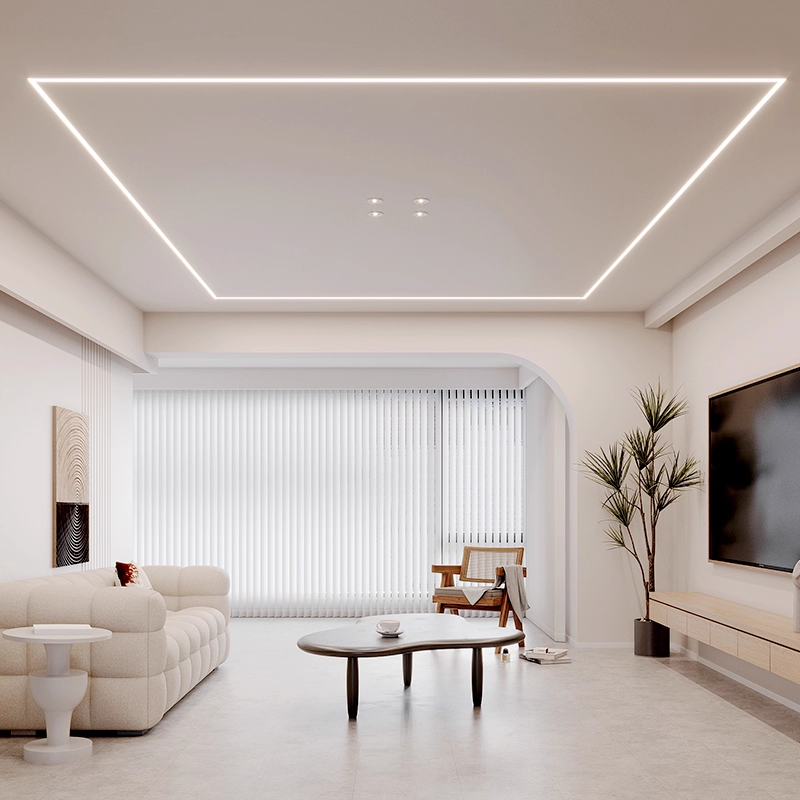 Profil Aluminium Lampu Strip LED (Set 5m/10m) | Selongsong Profil ...