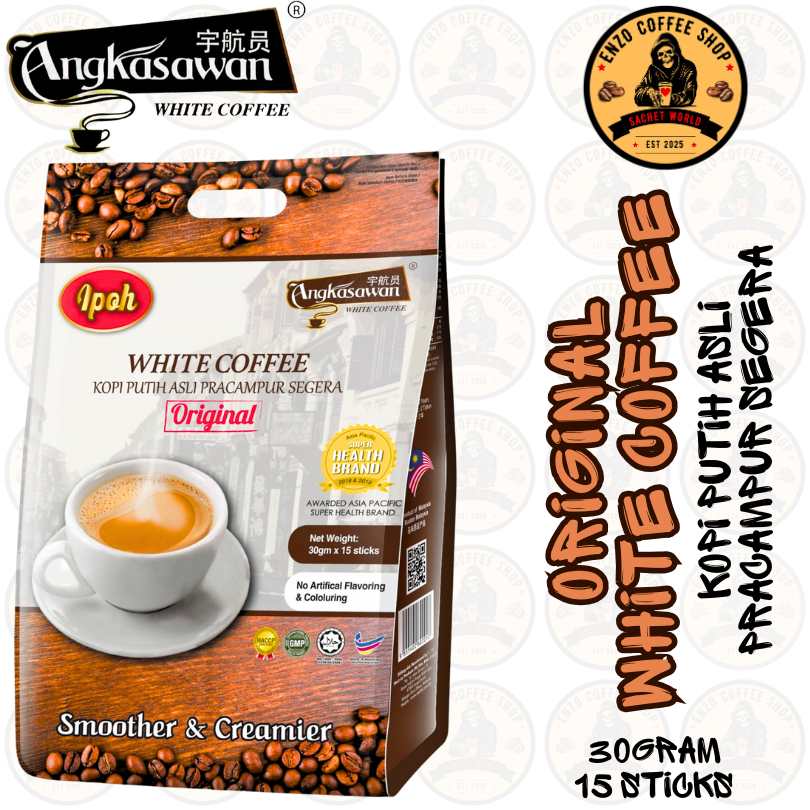 Angkasawan - Original White Coffee - Instant Coffee Drink | Shopee Malaysia