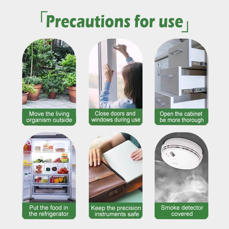 NEW🔥Insecticide Smoke Fumigator (6 pcs) Smoke Agent for Killing ...
