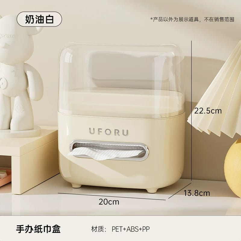 Creative Desktop Blind Box Display Tissue Box Cute Figurine Storage ...