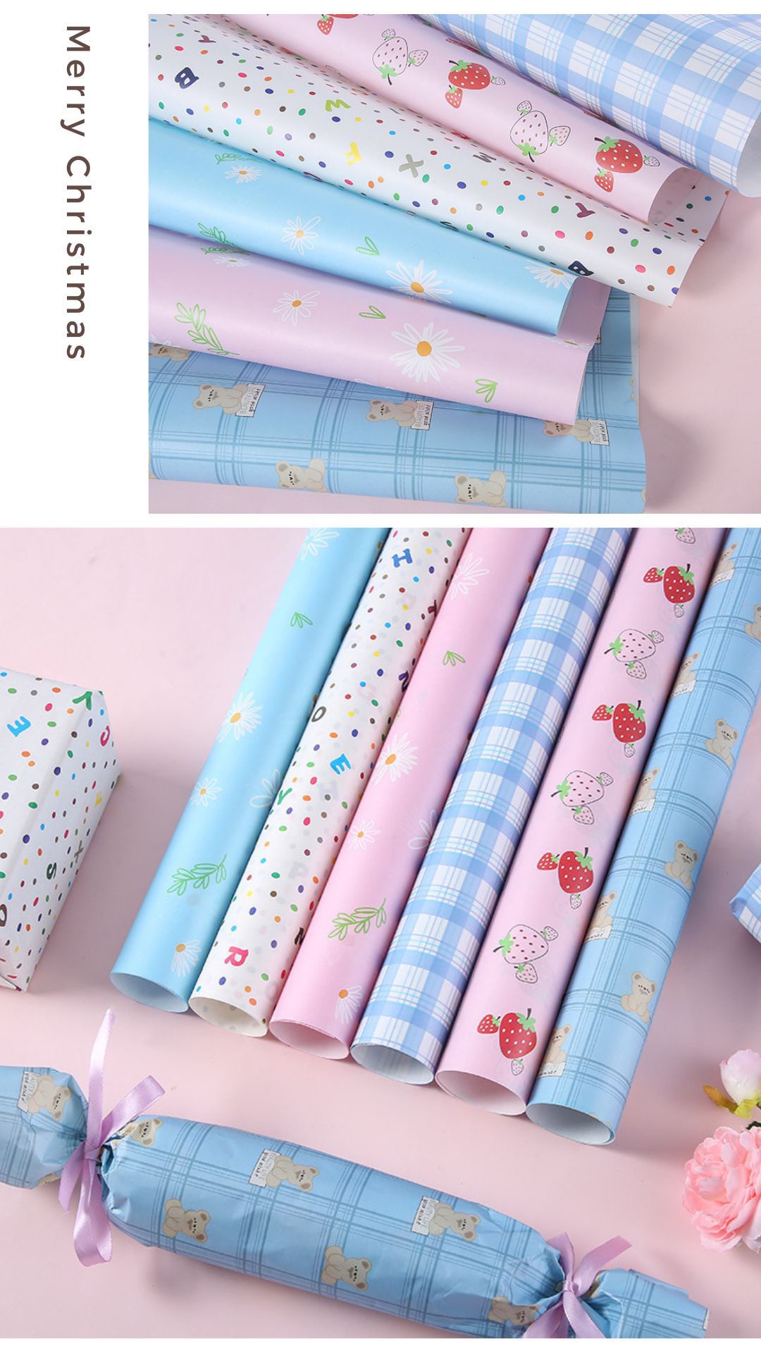 Brown Kraft Wrapping Paper Kertas Pembalut Hadiah DIY Decorative Paper ...