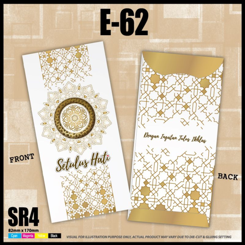 10 Keping/Pek Viral 2026 Sampul Raya Sampul Duit Raya Corak Bunga ...