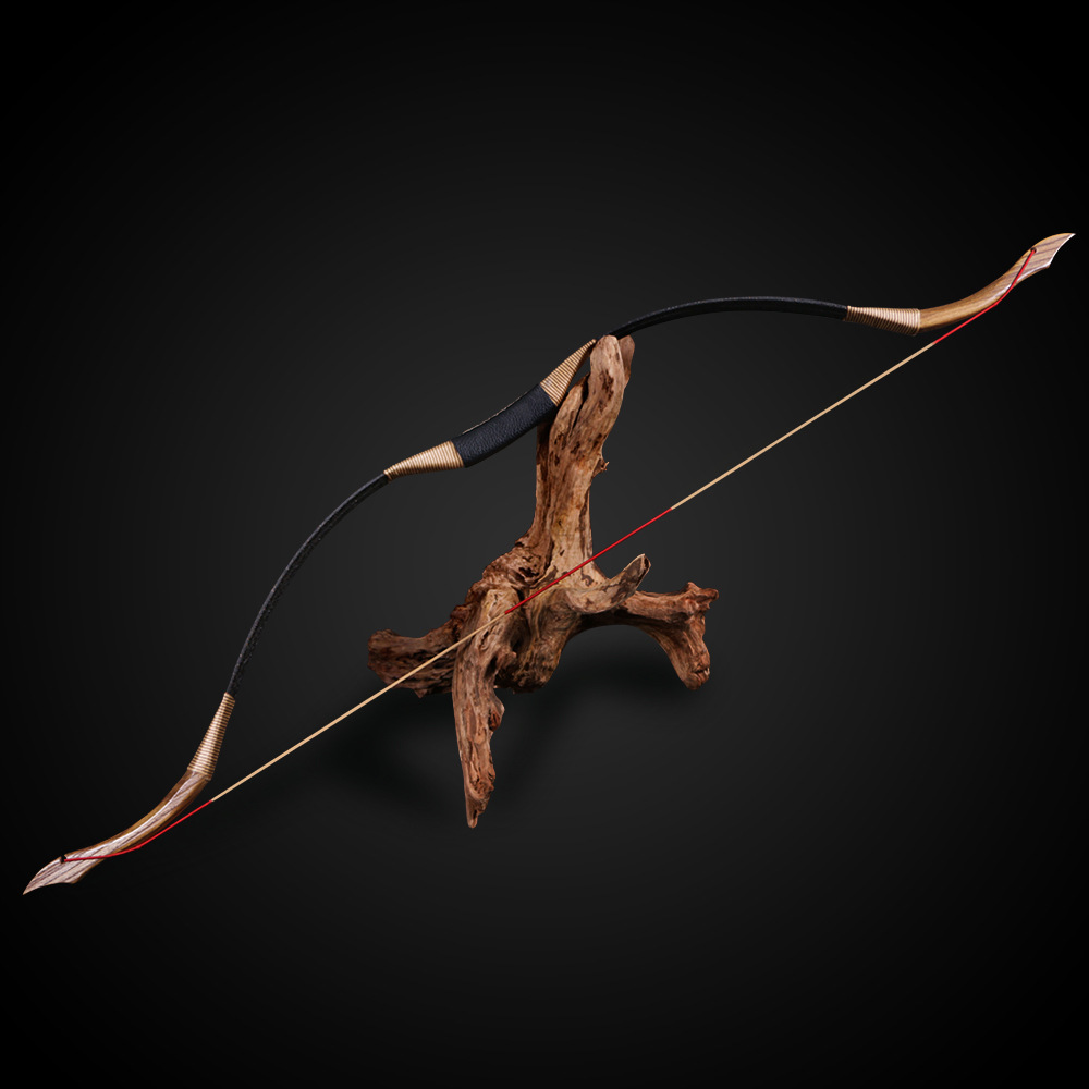 Black python pattern traditional bow and arrow, traditional archery ...