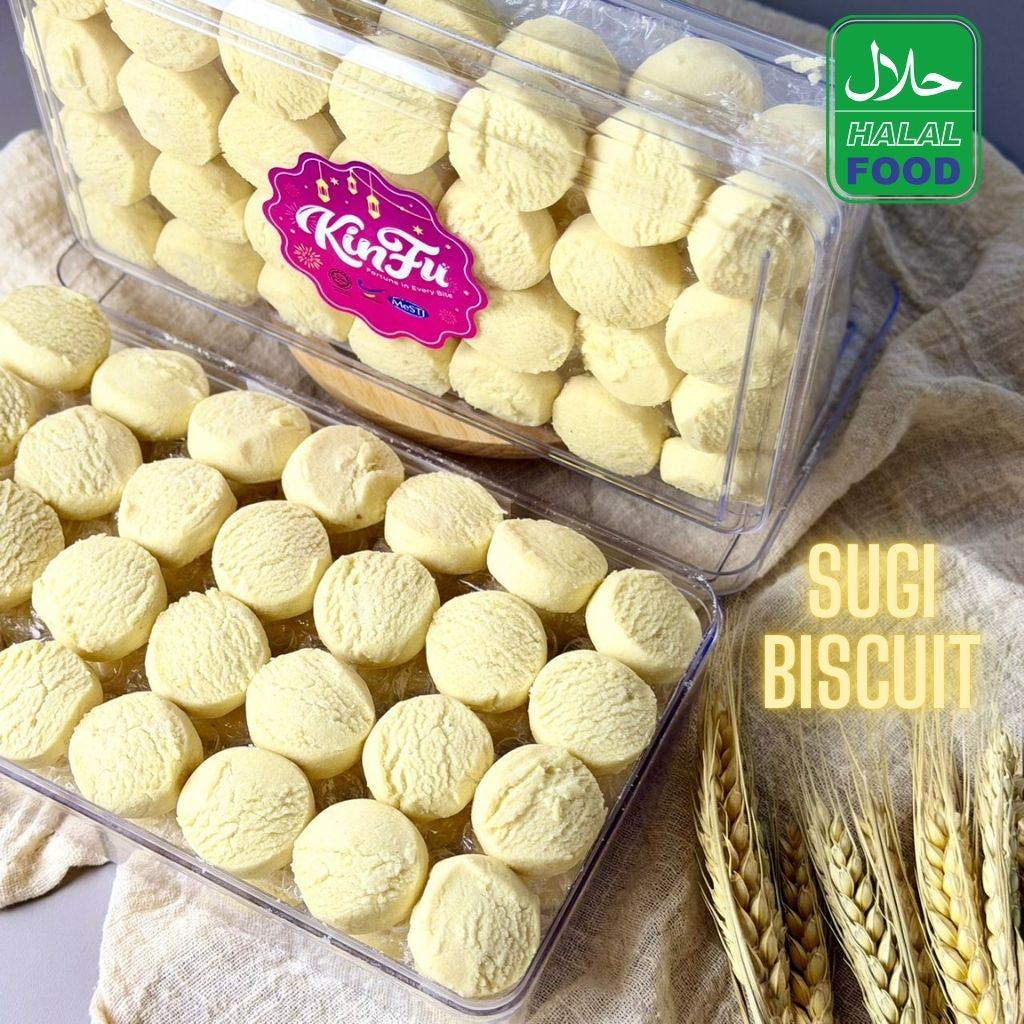 [HALAL] Biskut Sugi Halal 56+-pcs / Biskut Suji / Cookies Biskut ...
