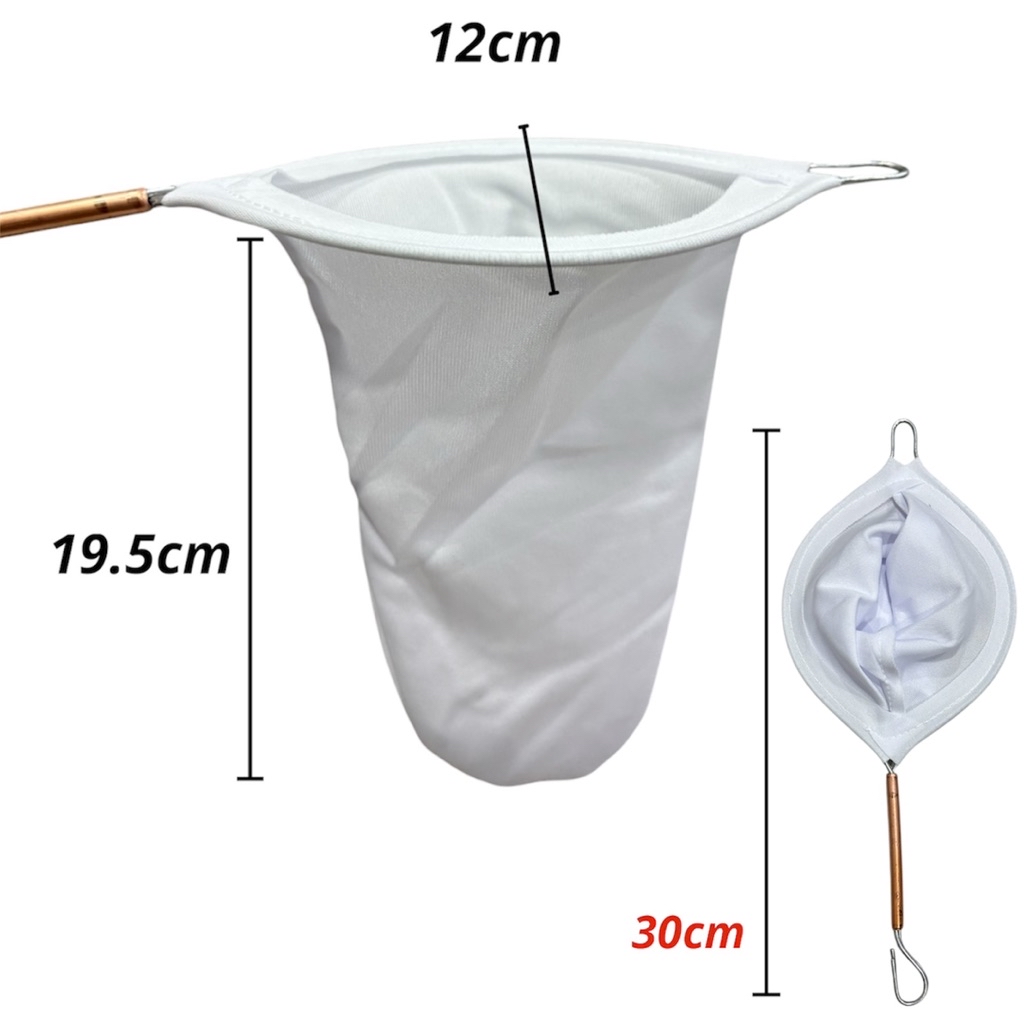 Cotton Coffee Filter Tea Filter Cloth Strainer Nylon Penapis Kopi ...