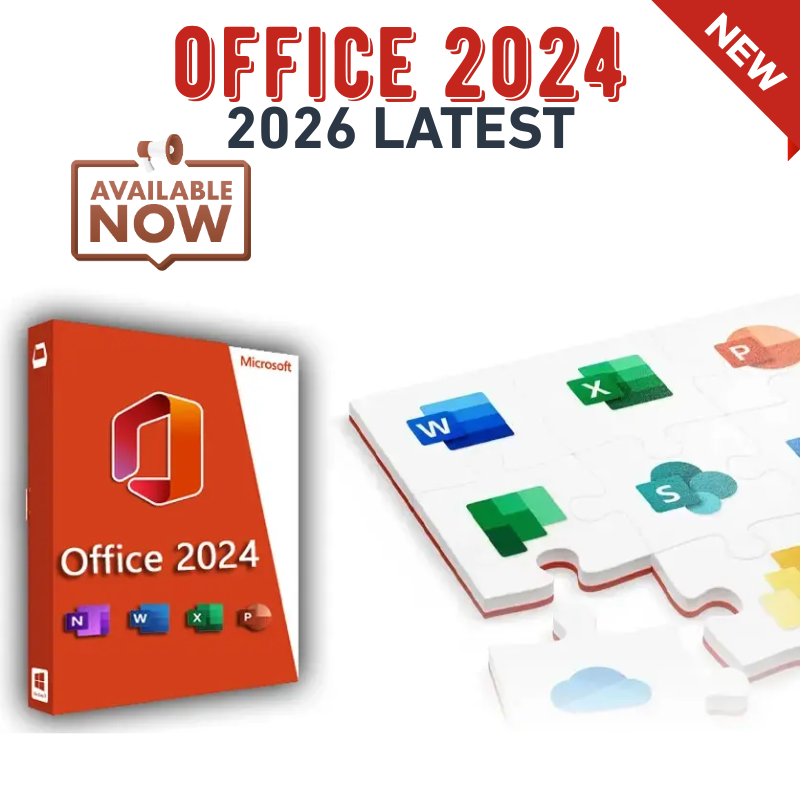 Microsoft Office 2024 Latest 2026 with Installation Tutorial (Windows ...