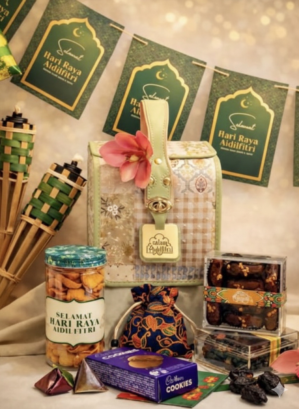 Hari Raya Aidilfitri Hamper 2026 | Halal Raya Gift Set | Kurma Dates ...