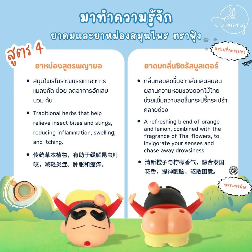 Foong Crayon Shin Chan 2 in 1 Balm & Inhaler | Shopee Malaysia