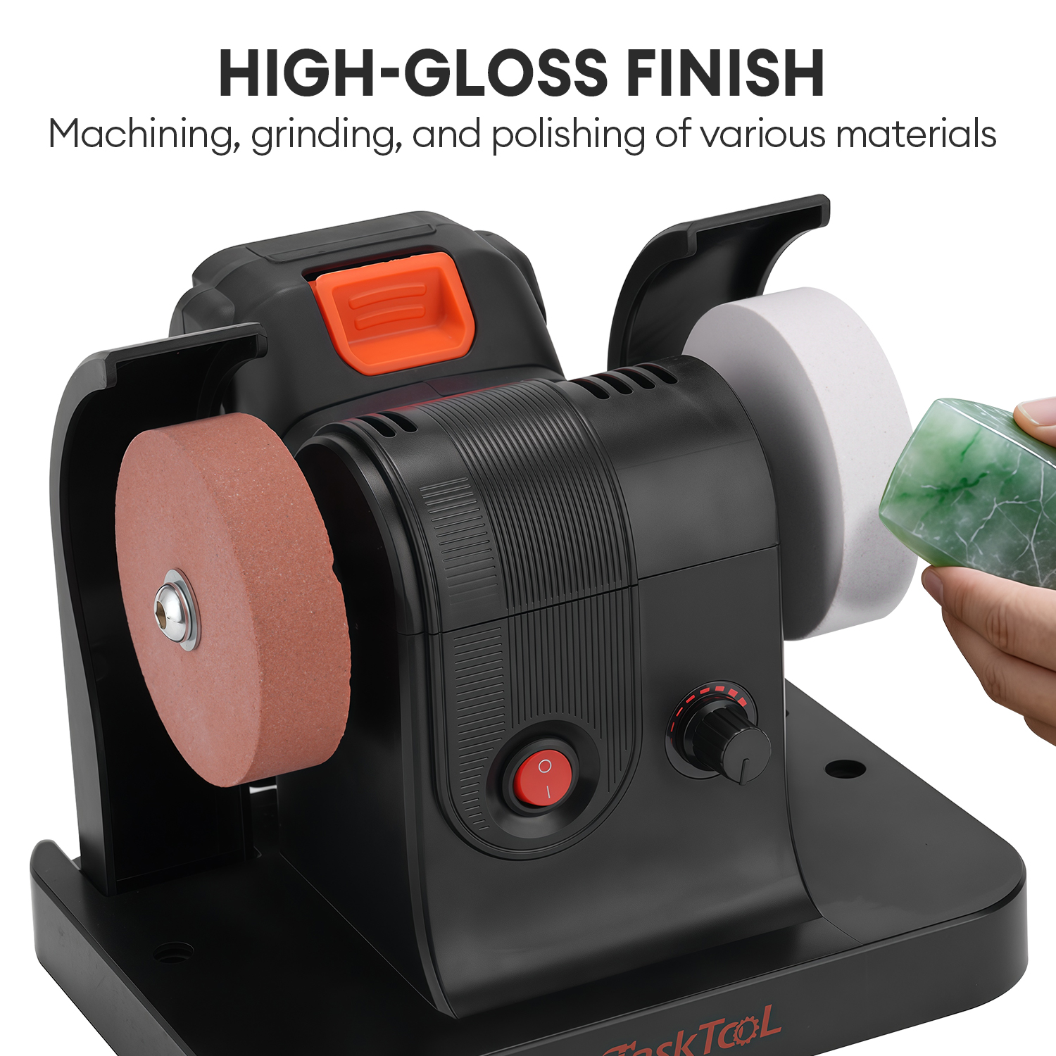 TASKTOOL Electric Grinder 220V Plug 21V Li-ion 70W-200W 70mm Dual ...