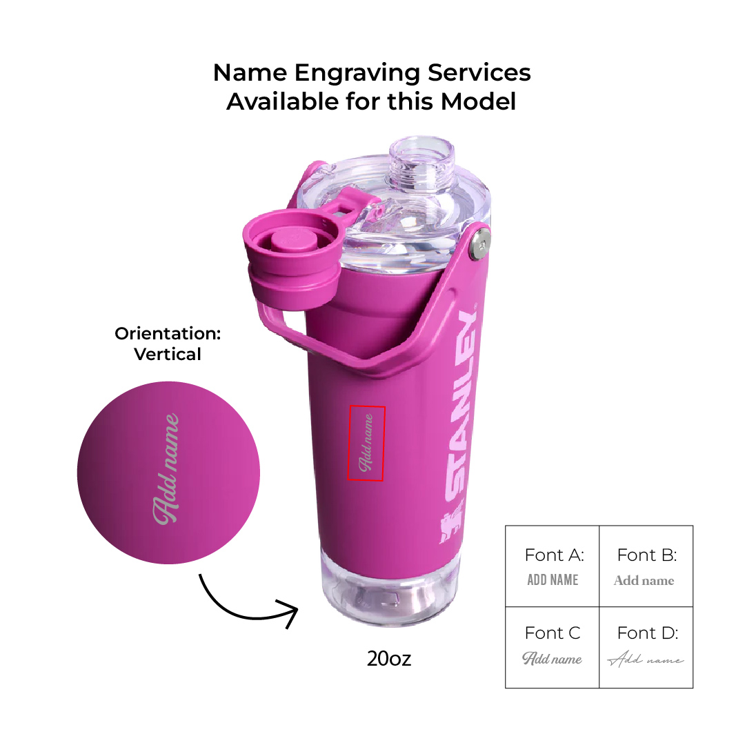 [Engraving Available] Stanley The Vitalize Shaker Bottle 20oz ...
