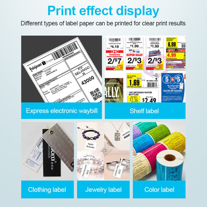 TP461 A6 Thermal Printer Bluetooth | Thermal Label Printer Waybill AWB ...