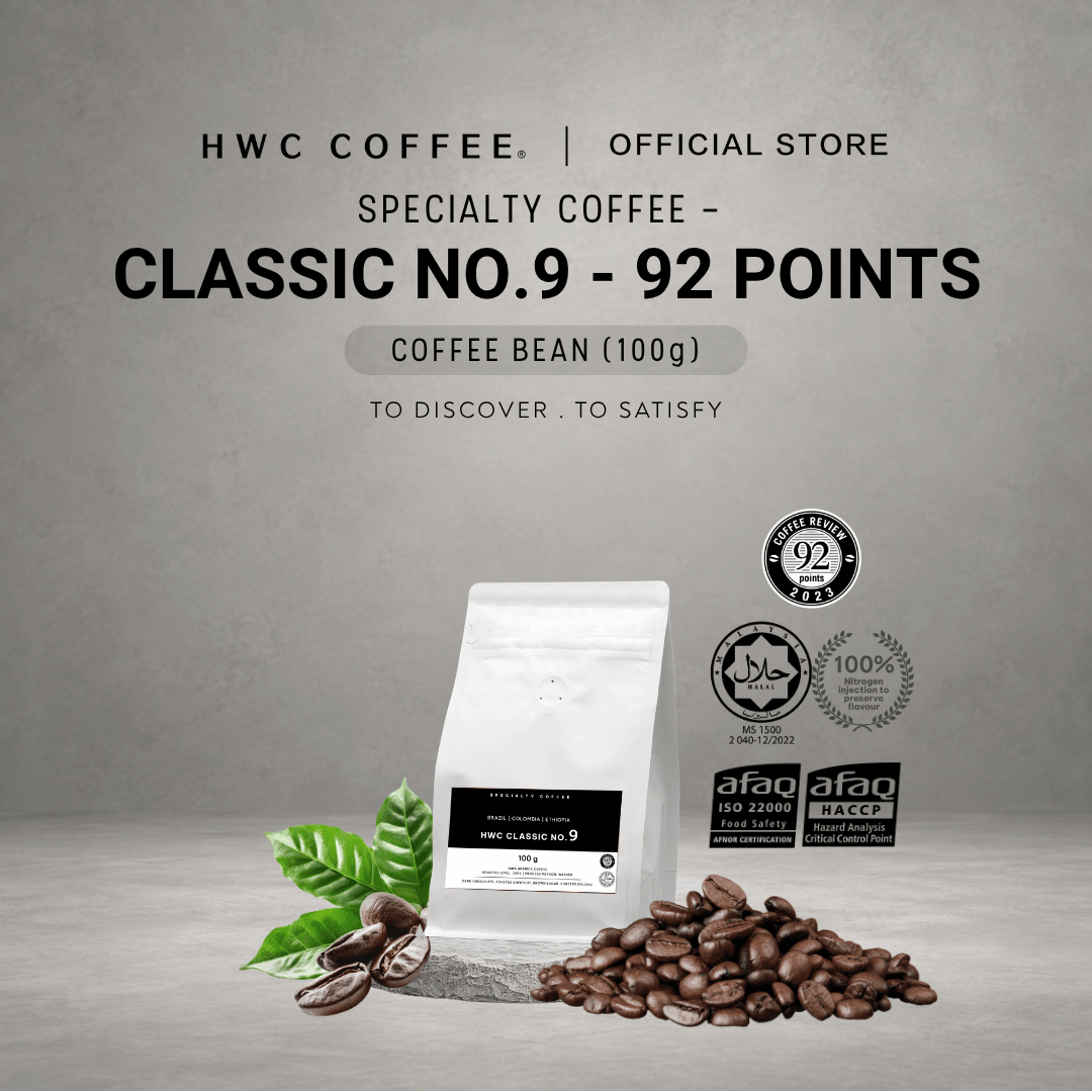 HWC COFFEE Classic No.9-92 Points Specialty Coffee Beans | 100g / 227g ...
