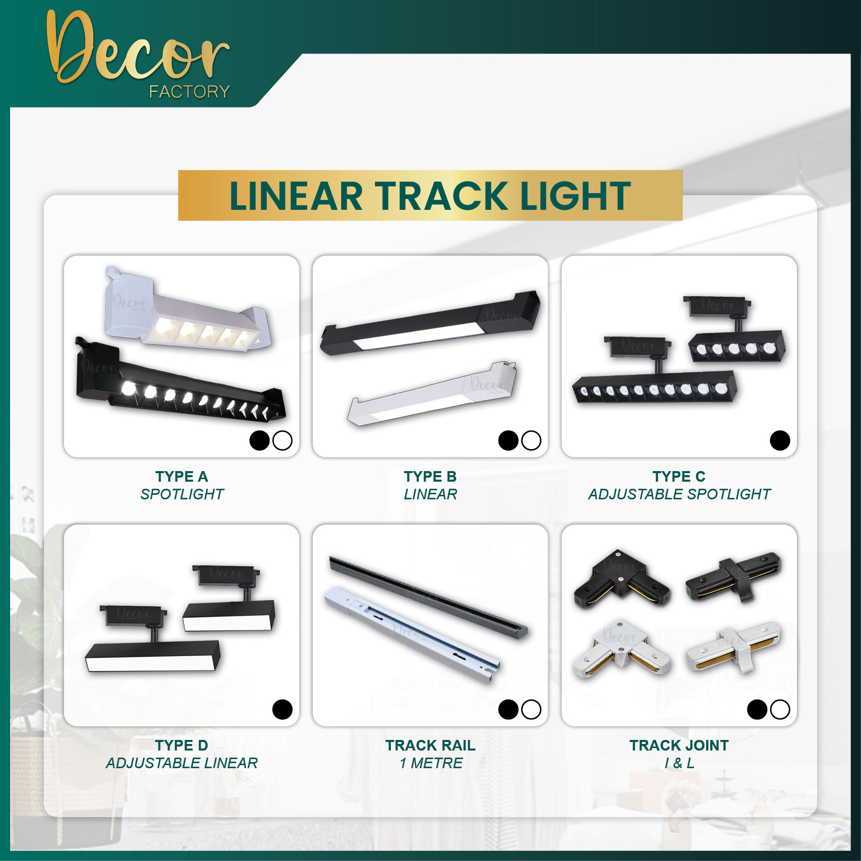 Linear LED Track Light 10W 20W 30W LED Spotlight Linear Light ...