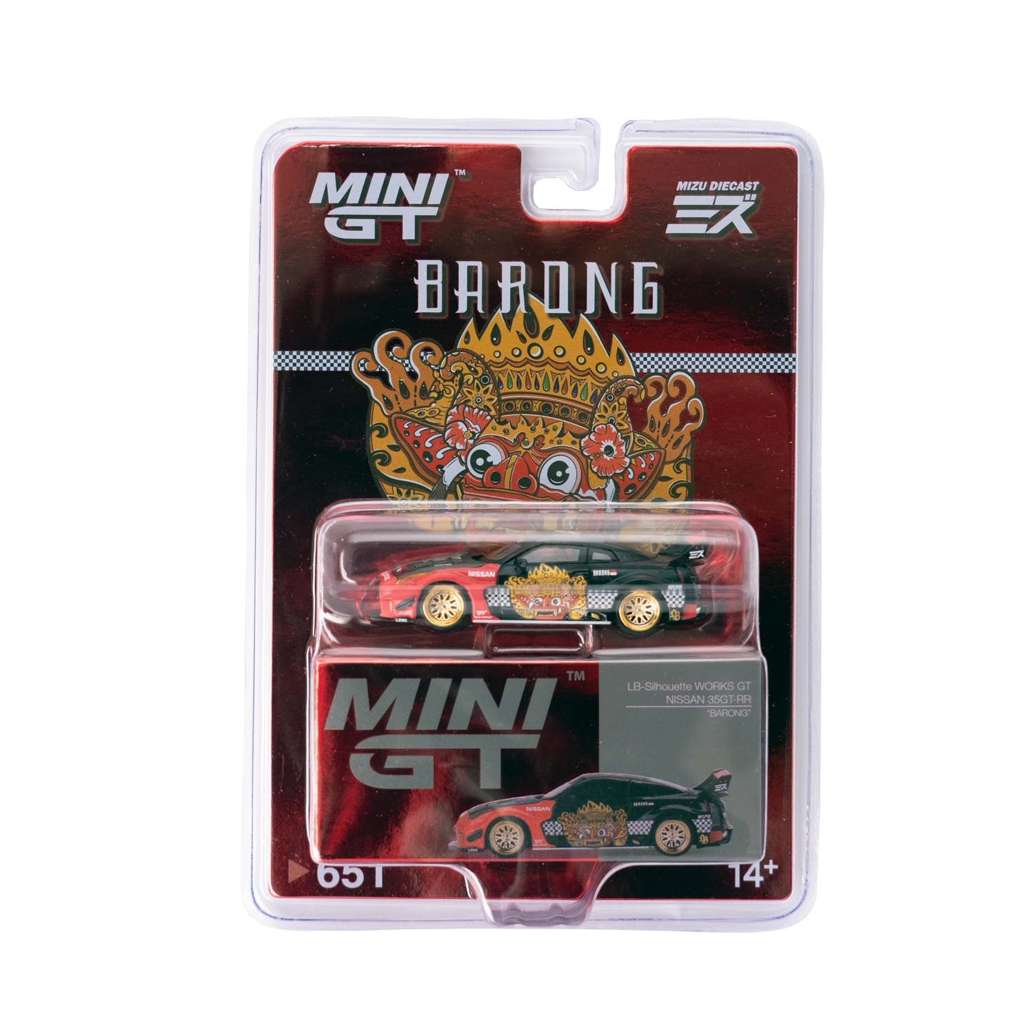 MINI GT 651 NISSAN GTR R35 Ver.1 