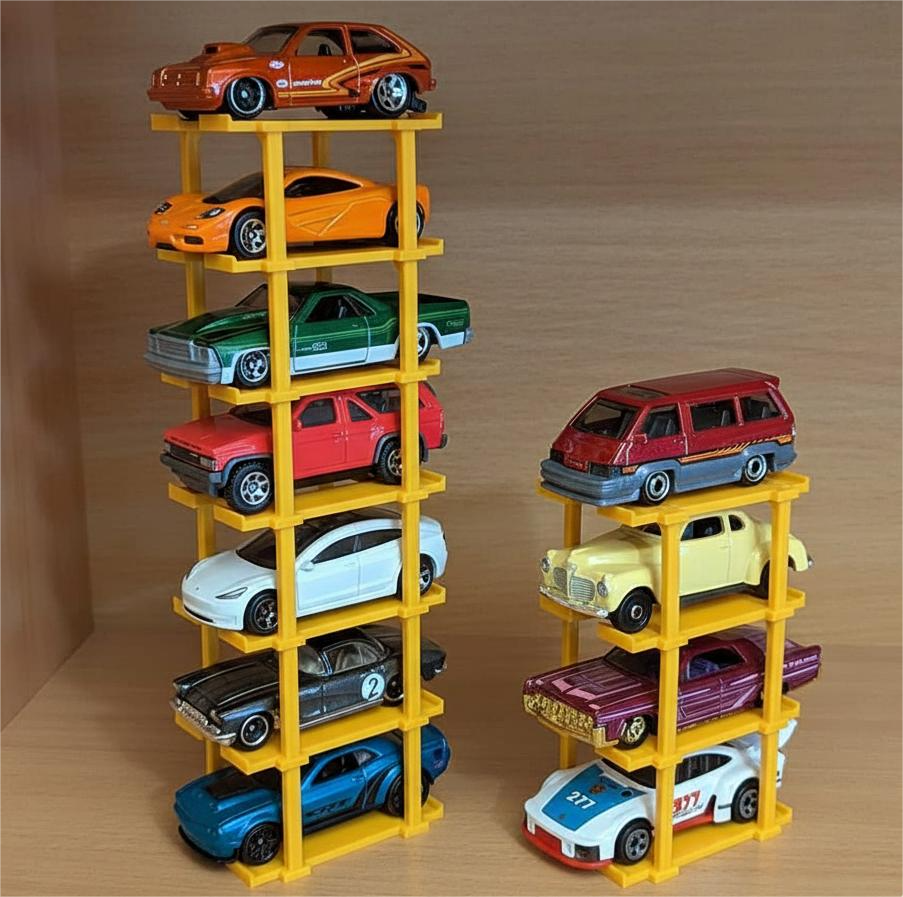 Hot Wheels Stackable Display Garage 1:64 Car | Shopee Malaysia