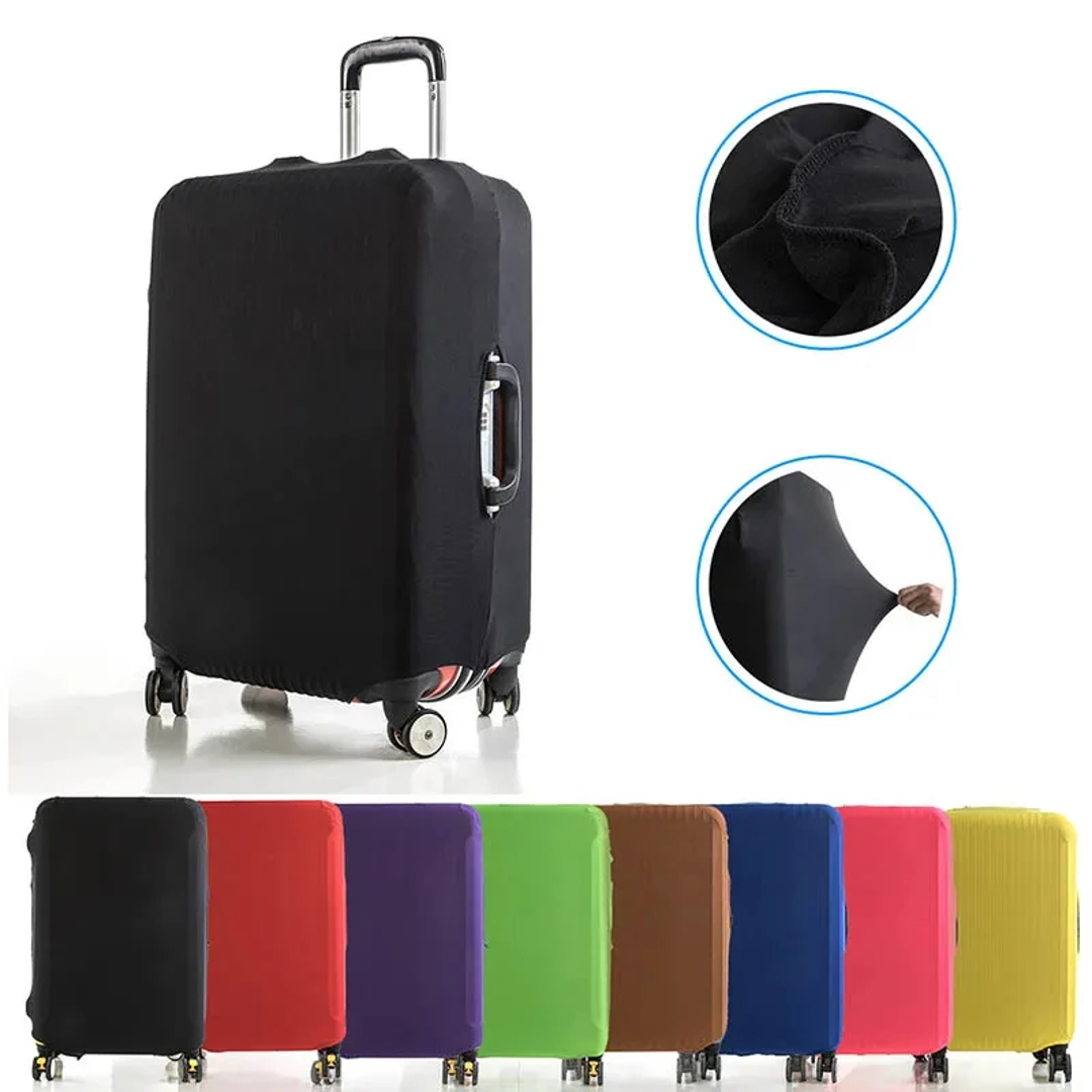 (18-32 Inch) MILANDO Luggage Cover Stretch Fabric Suitcase Protector ...