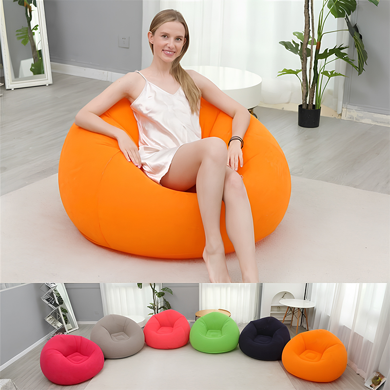 Inflatable Wind sofa Lamzac Lounge Bed Lazy Sofa Sleeping Bag Outdoor ...