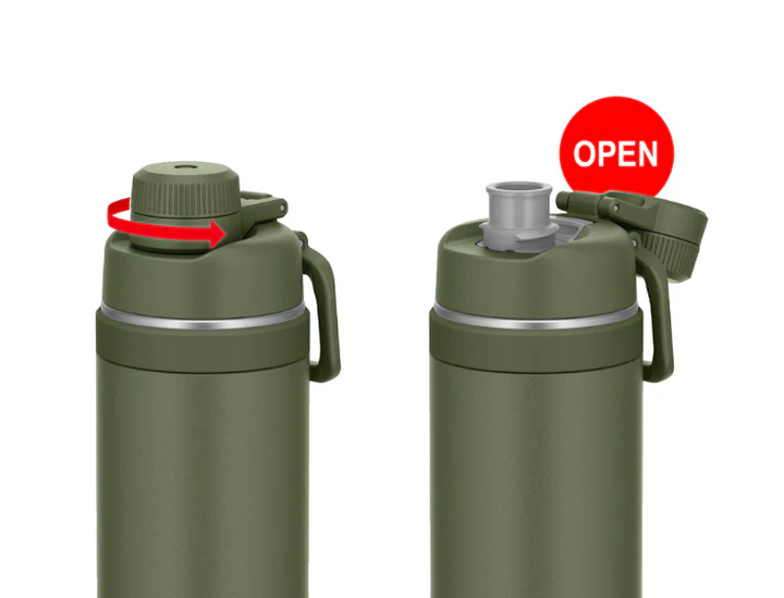 THERMOS 1.5L Vacuum Insulated Sports Bottle with Carry Loop [FJU-1500 ...