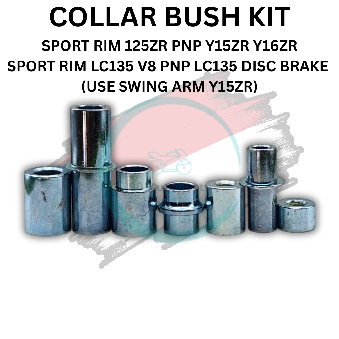 COLLAR BUSH KIT SPORT RIM PNP MOTOR YSUKU Y15 Y15ZR Y16 Y16ZR LC135 ...