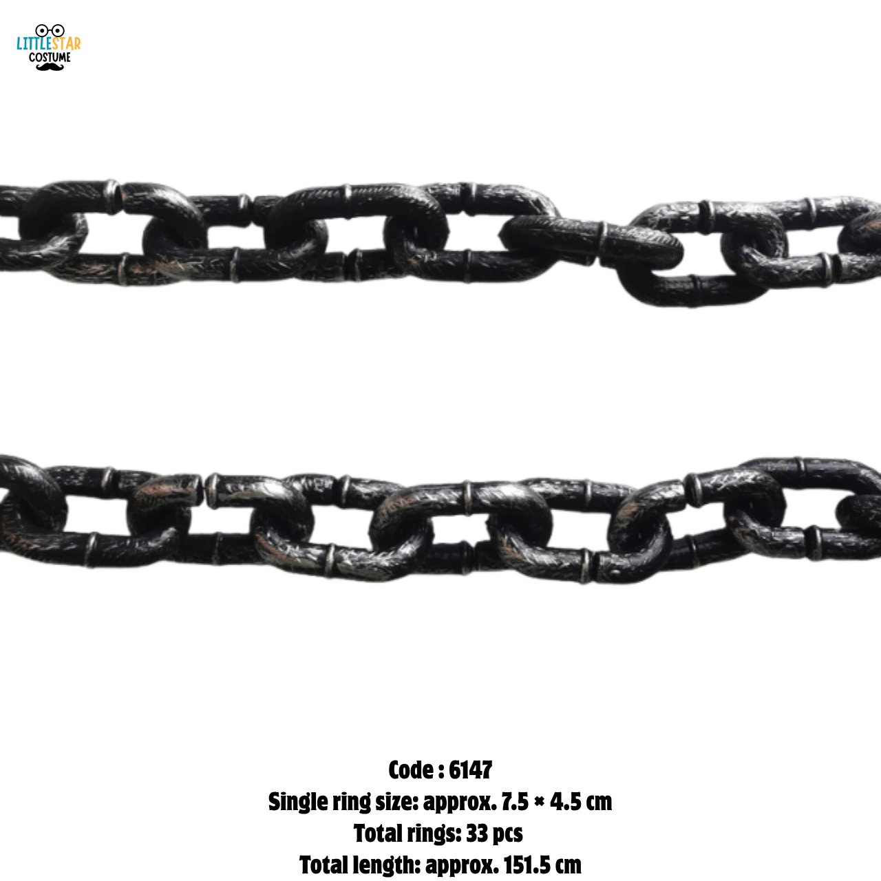 Halloween Plastic Chains – Prisoner & Ghost terror Prop Chains for ...