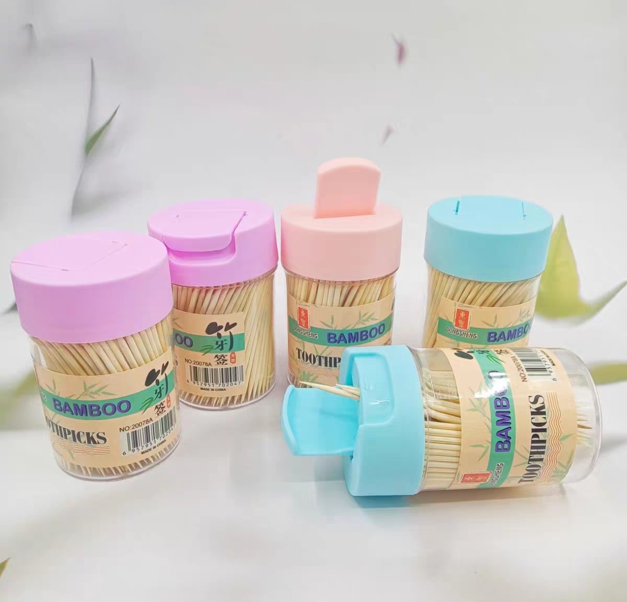 Toothpicks / Bamboo Toothpick (10 bottle/pack) | Shopee Malaysia