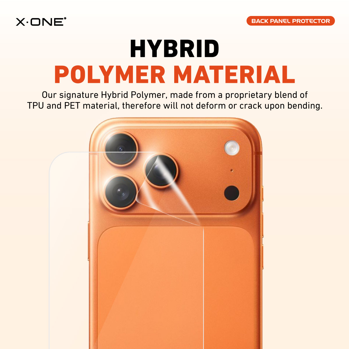X.One Camera Plateau & Back Panel Protector iPhone 17 Pro Max/17 Pro ...