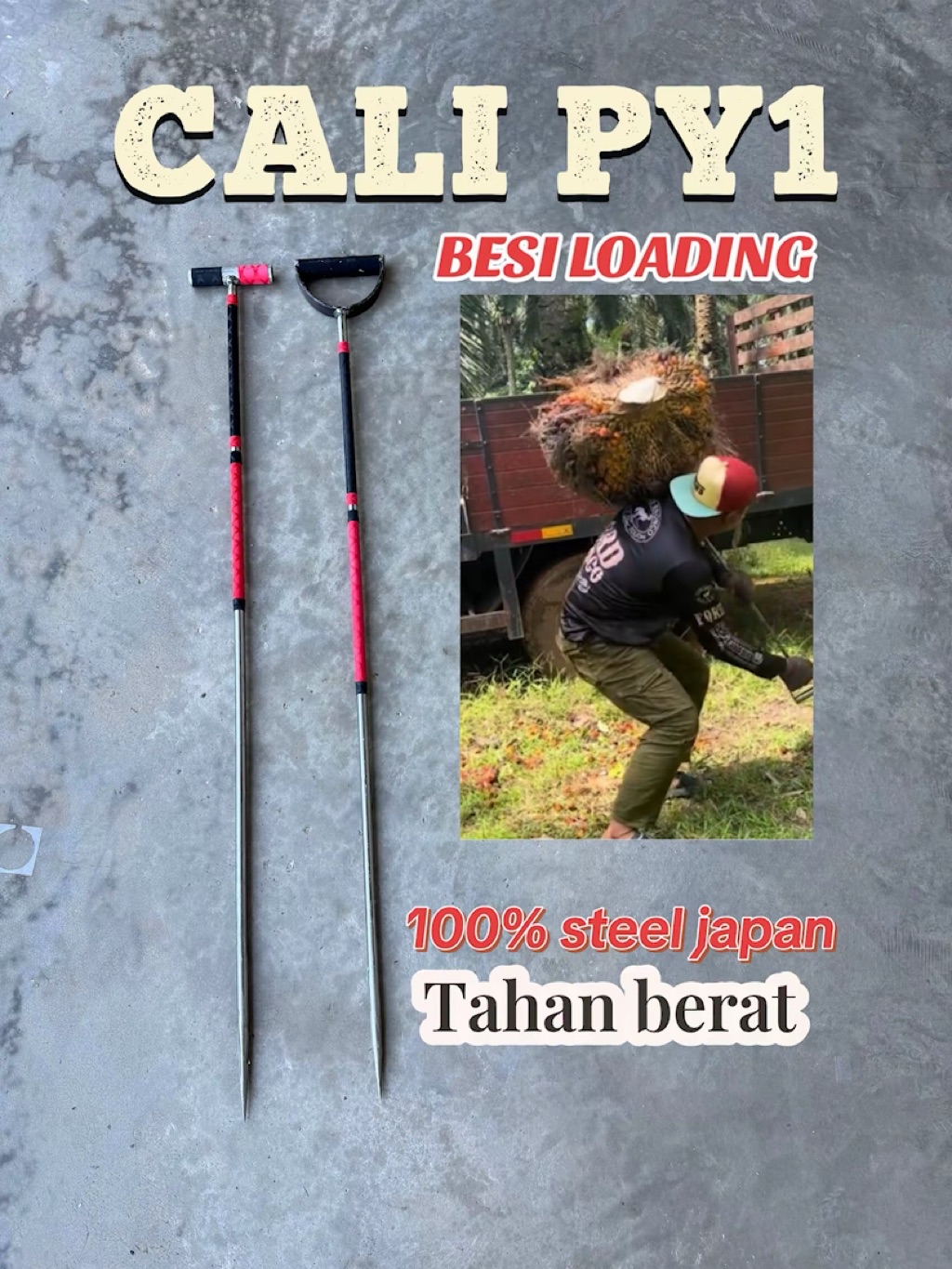 CALI PY1 Besi loading steel japan besi cam Super | Shopee Malaysia