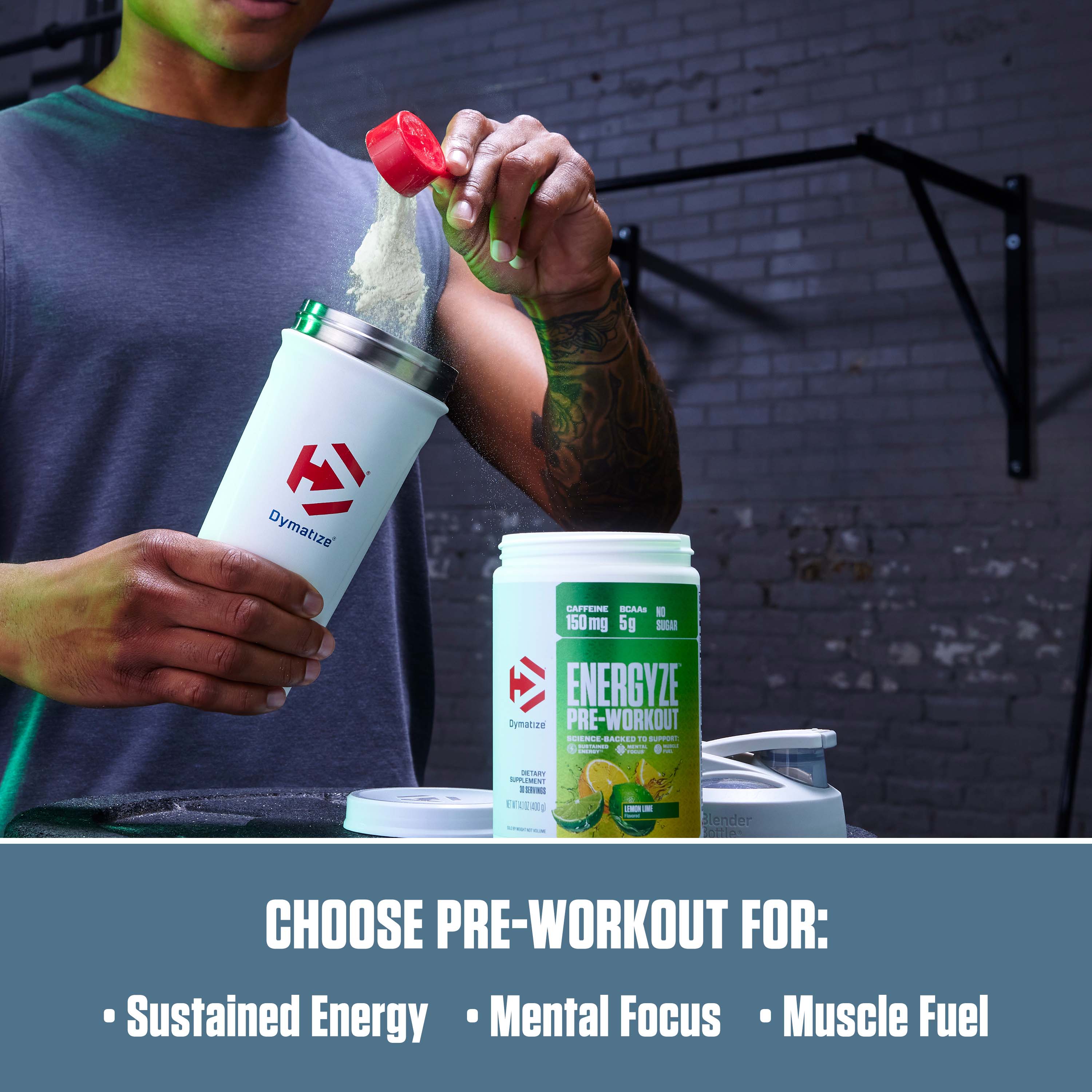 Dymatize - Energyze Pre-Workout [30 Servings] [Energy / Strength ...