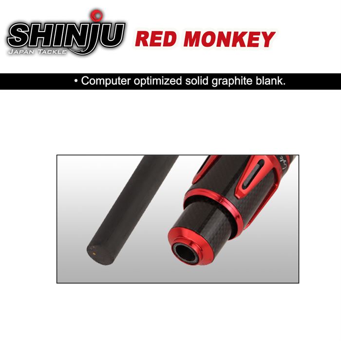Shinju Red Monkey Micro Jig Joran Pancing Spinning Casting | 6'0-6 ...