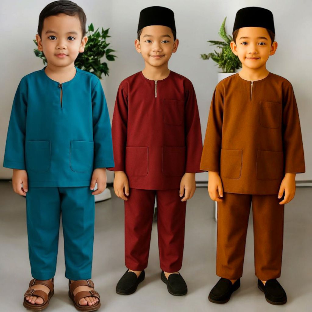 Johor Teluk Belanga🔥Tema Raya🔥TEAL BLUE🔥ASH BLUE🔥RICH BROWN🔥BURGUNDY🔥 ...