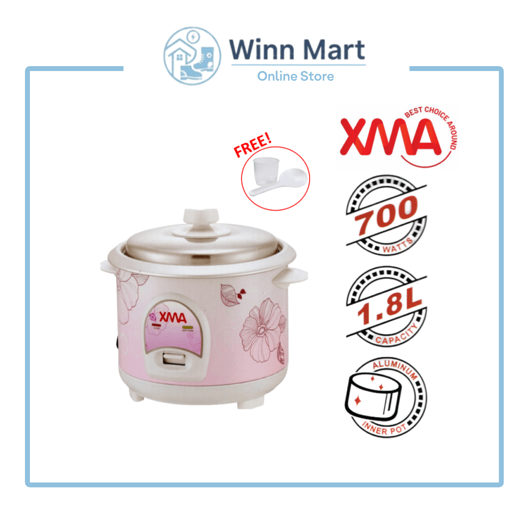 XMA 1.8L Rice Cooker (1 Year Warranty) | Shopee Malaysia
