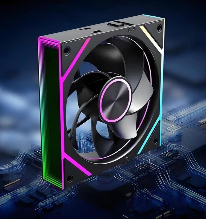 Prism 8 PRO ARGB 3Pin PWM 12cm Fan Splicing / Building Block Fan PC ...