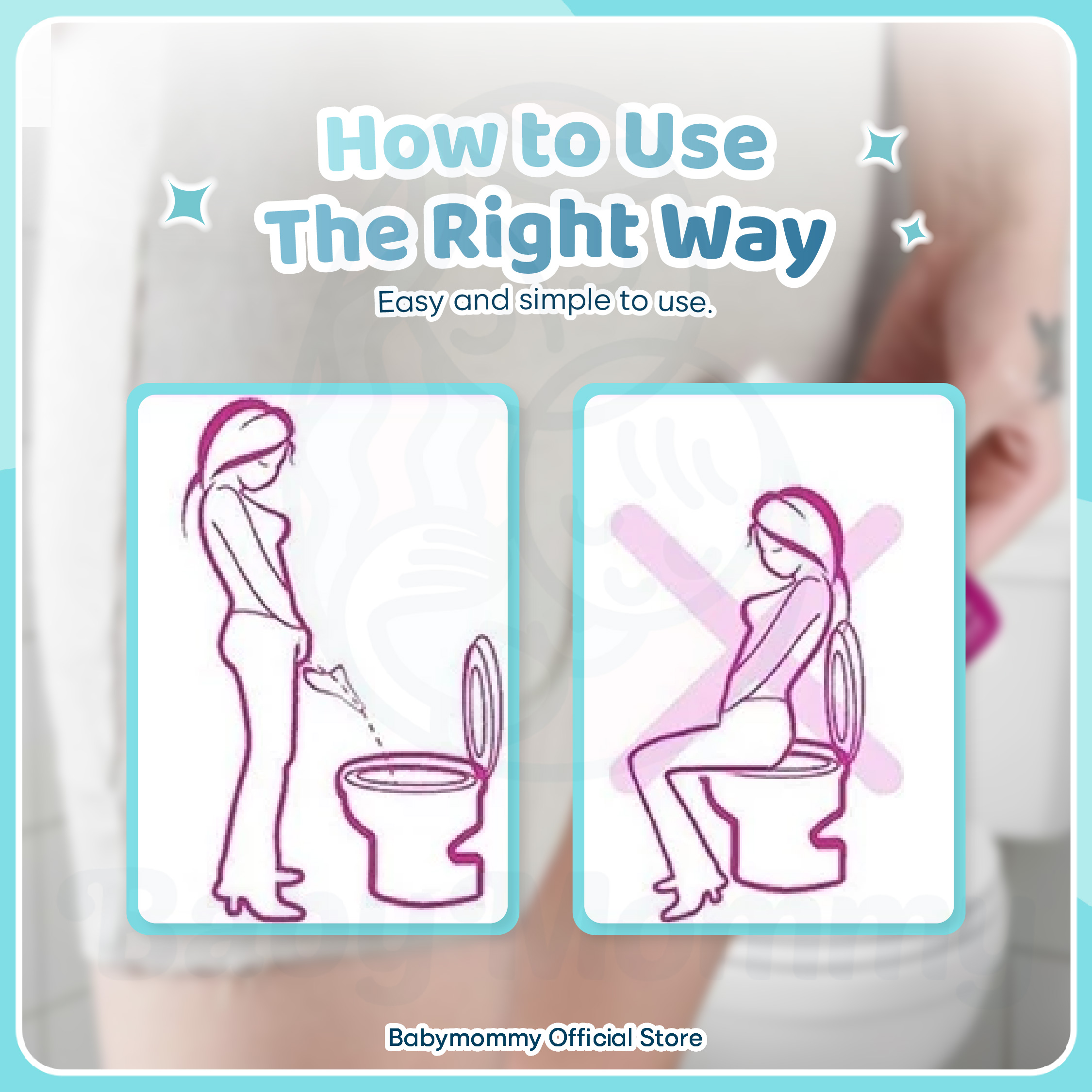 Ready Stock 🇲🇾 Disposable Female Urinal Funnel Urination Device ...