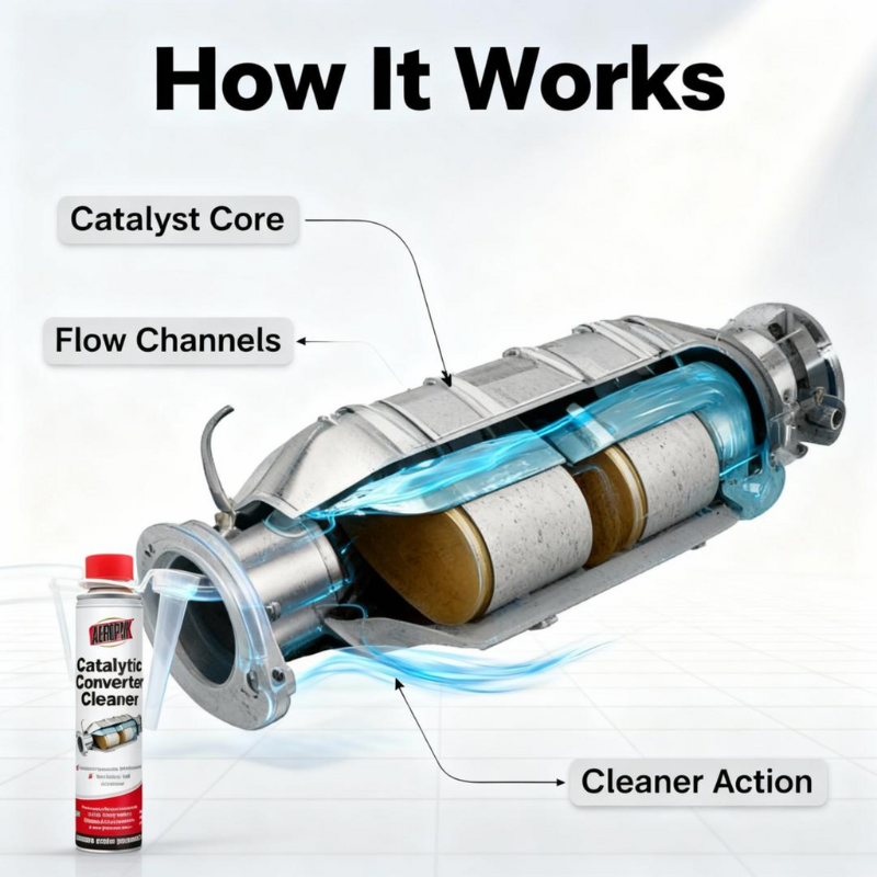 AEROPAK Catalytic Converter Cleaner 300ml - Fuel System & O2 Sensor ...
