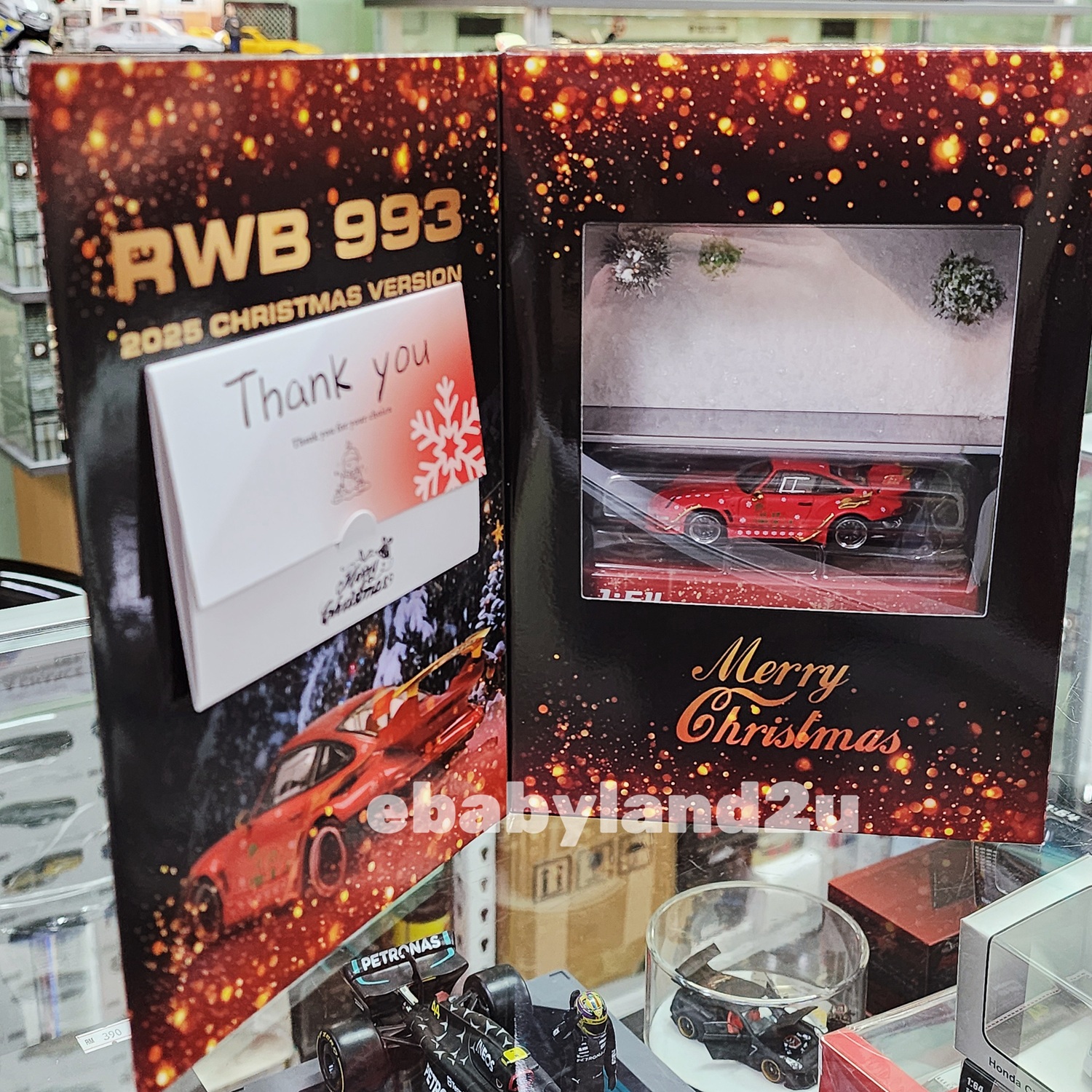 Model Model 1/64 Porsche RWB 930 Valentine Version 2026 RWB993 ...