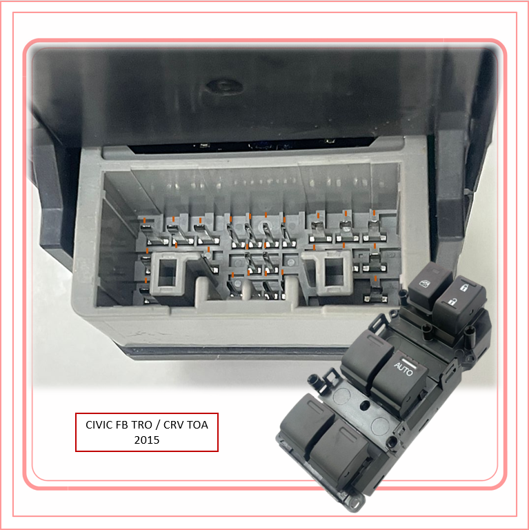 CRV TOA CIVIC FB TRO POWER WINDOW AUTO MAIN SWITCH MASTER SWITCH DRIVER ...